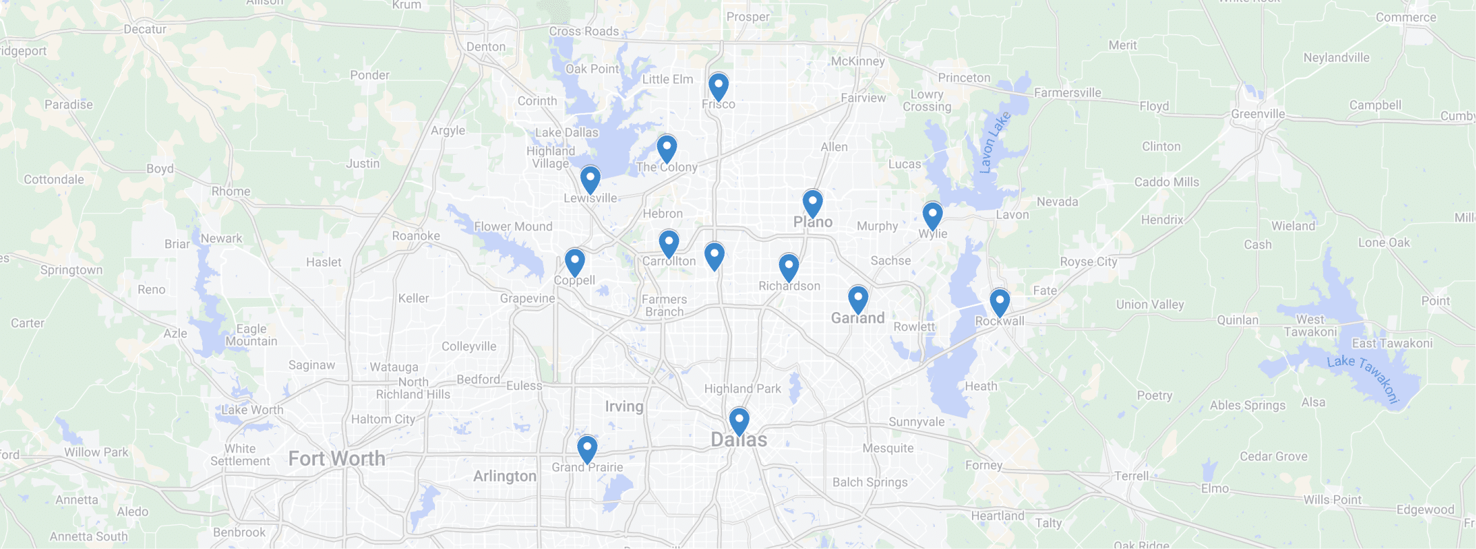 Service Area Map